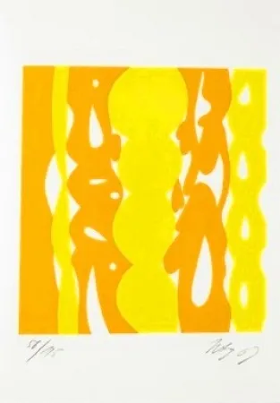 リトグラフ Nay - Jean Cassou: vingt-deux poèms