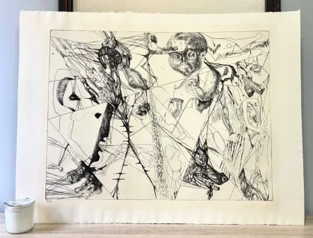 彫版 Neizvestny - To Ivan Petrovich Pavlov, Dedicated (Hommage aux Prix Nobel)