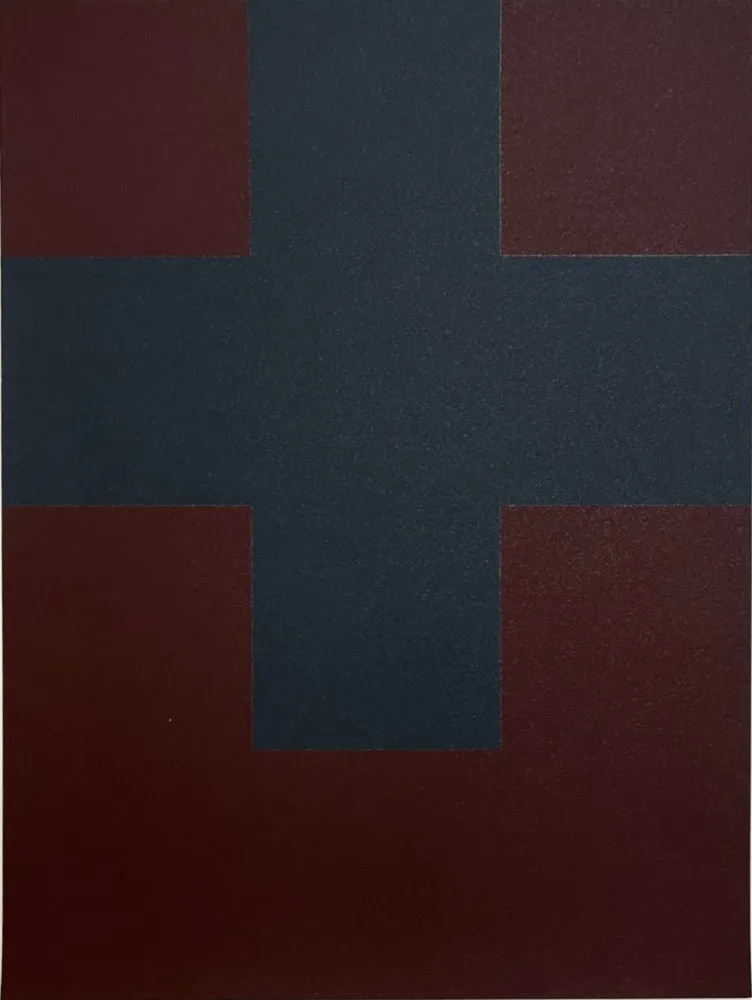 シルクスクリーン Nemours - Composition III, 1989 - Hand-signed
