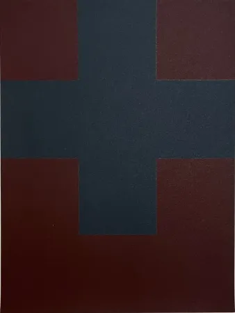 シルクスクリーン Nemours - Composition III, 1989 - Hand-signed