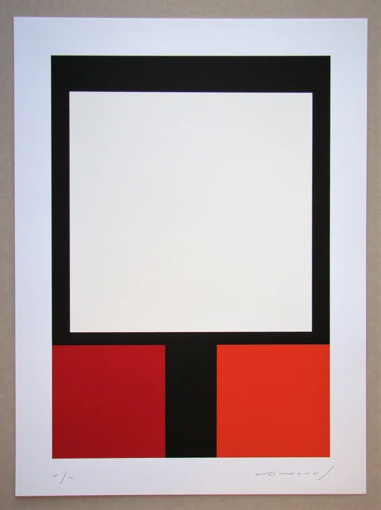 シルクスクリーン Nemours - L'Arbre