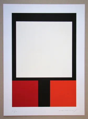 シルクスクリーン Nemours - L'Arbre