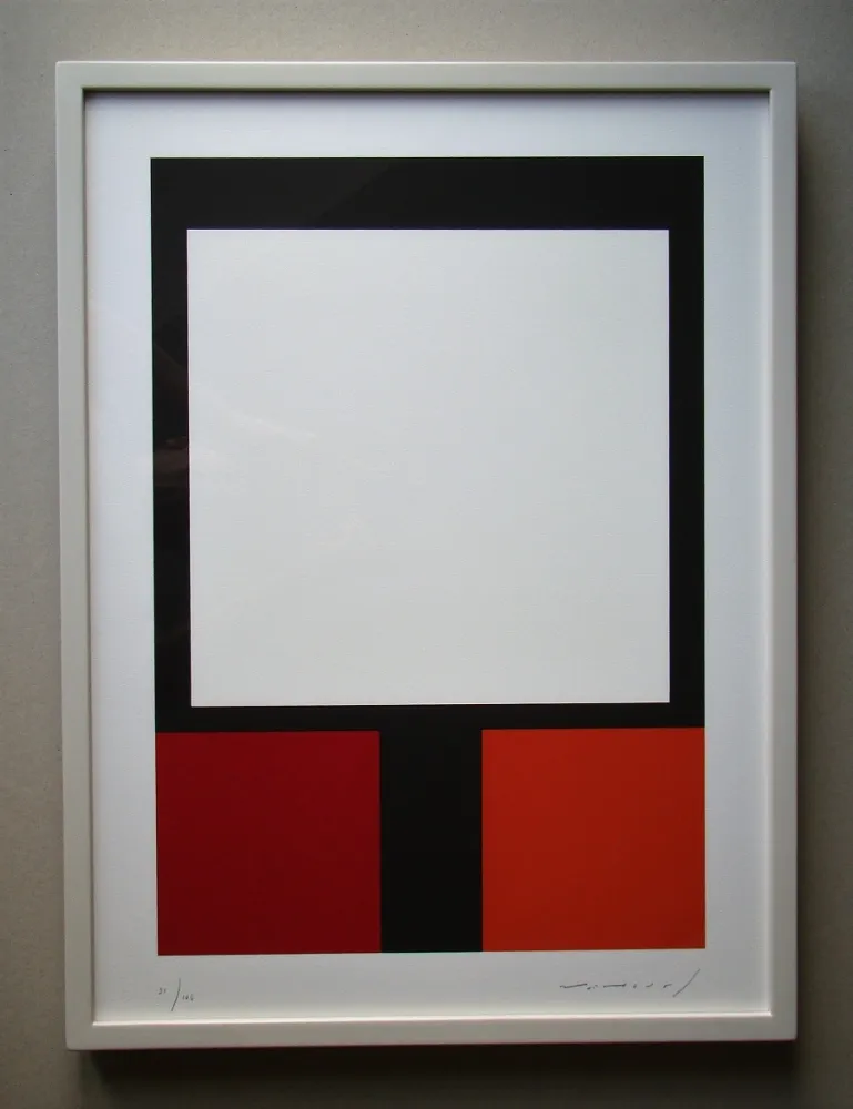 シルクスクリーン Nemours - L'Arbre