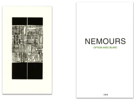 挿絵入り本 Nemours - L'art en écrit
