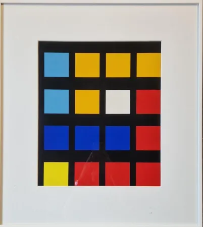 シルクスクリーン Nemours - L'ondulatoire I