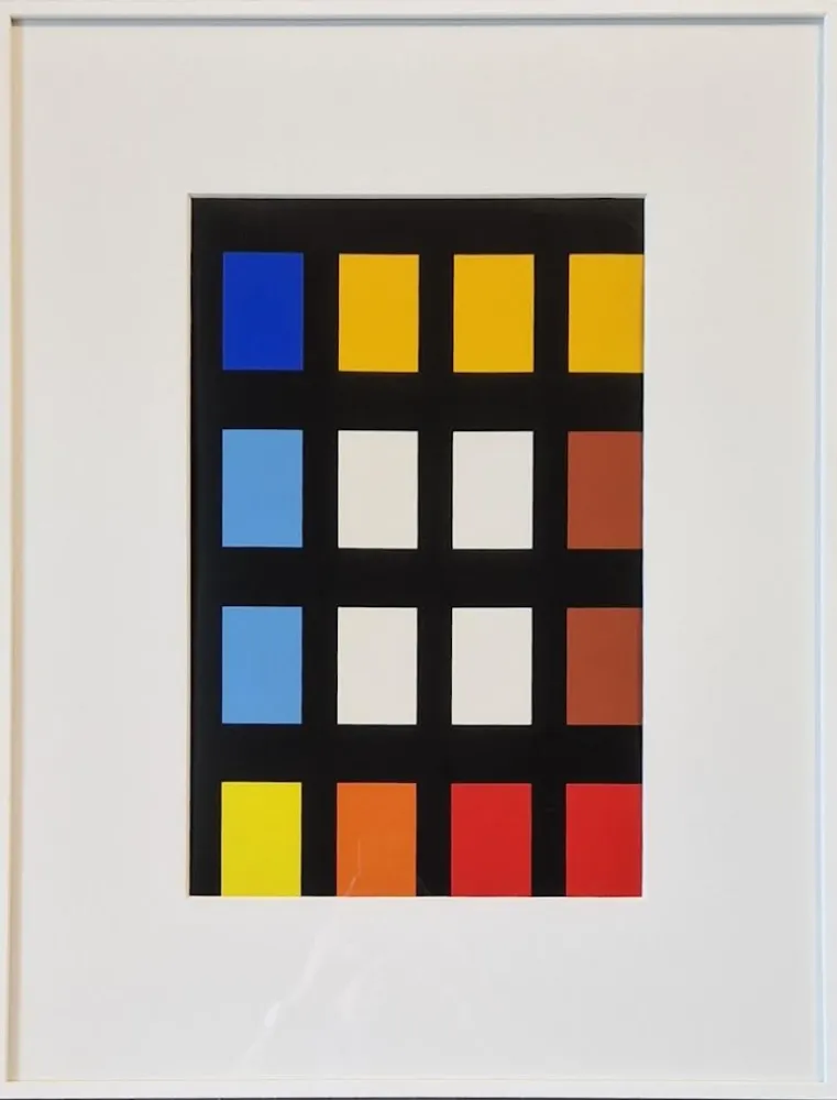 シルクスクリーン Nemours - L'ondulatoire II