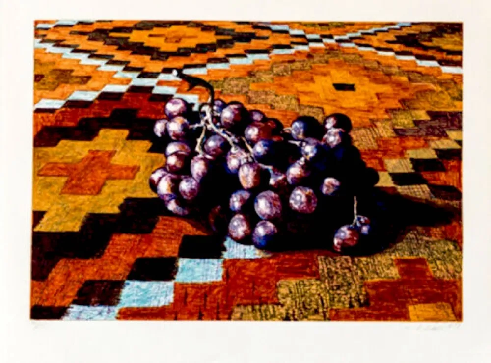 シルクスクリーン Nesbitt - Grapes