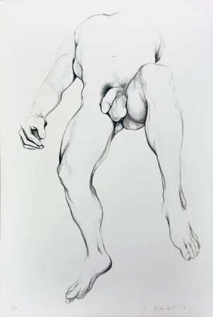 リトグラフ Nesbitt - NUDE MALE 6