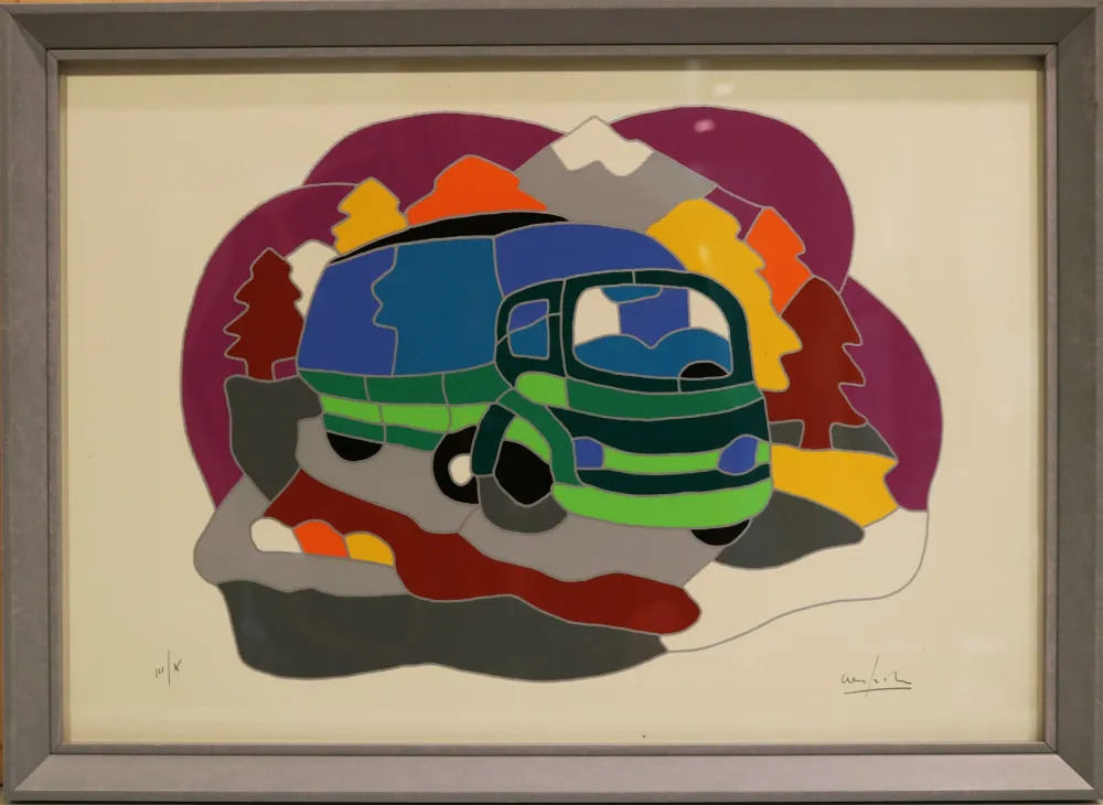 シルクスクリーン Nespolo - I trasporti