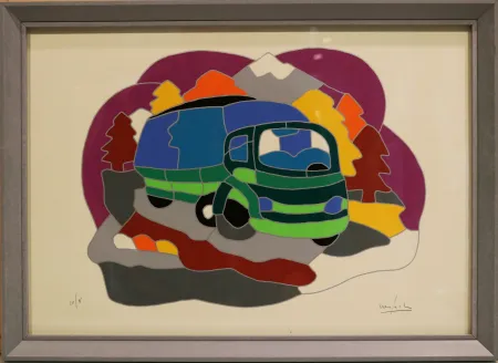 シルクスクリーン Nespolo - I trasporti