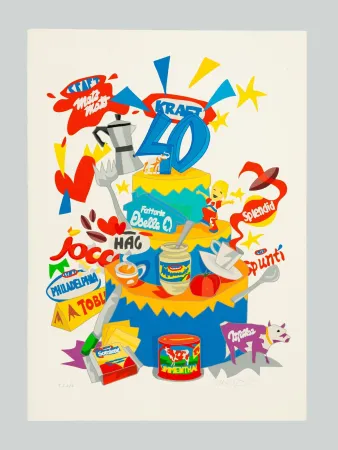 シルクスクリーン Nespolo - Kraft