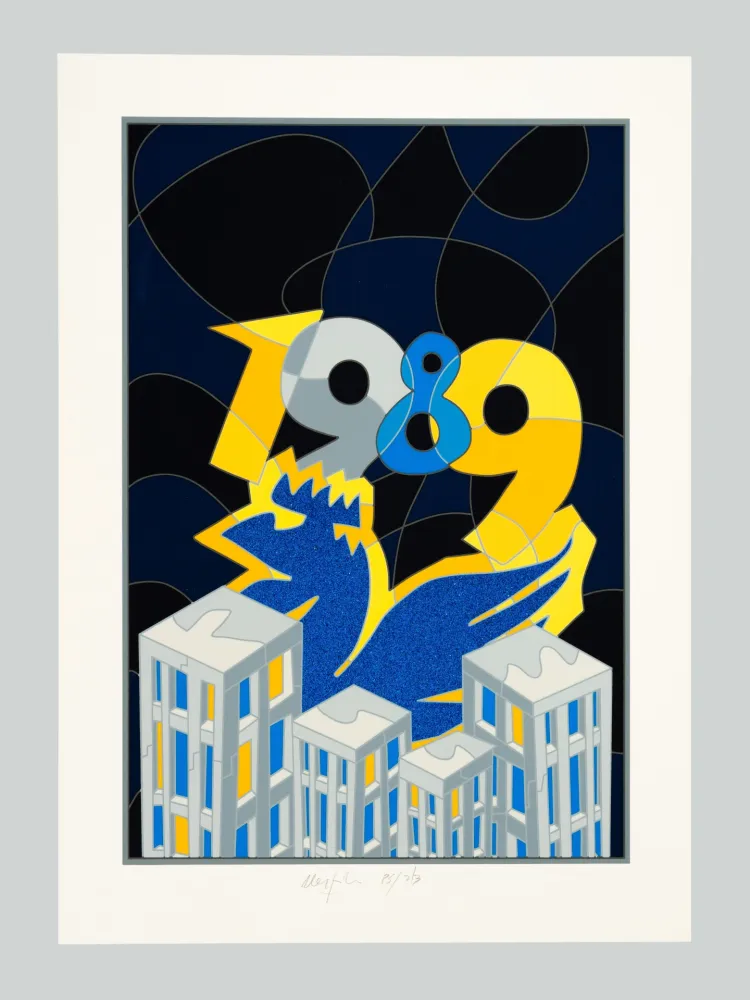 シルクスクリーン Nespolo - Millenovecentottantanove