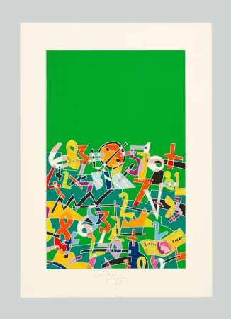 シルクスクリーン Nespolo - Senza titolo