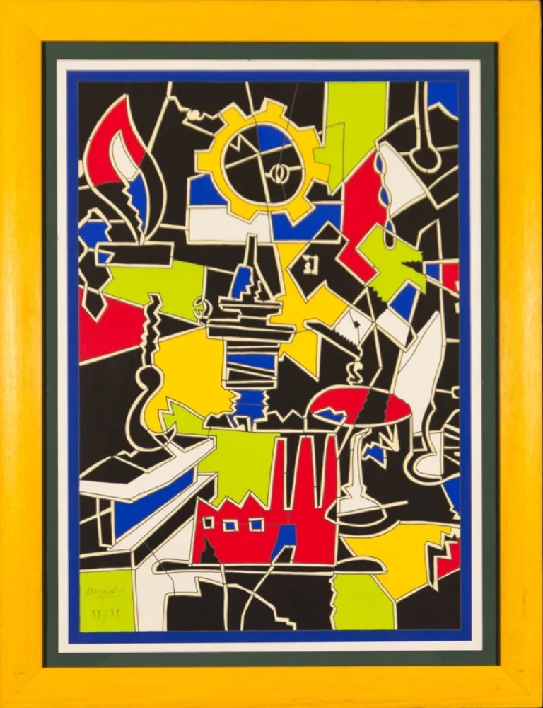 シルクスクリーン Nespolo - TAVOLA SINOTTICA