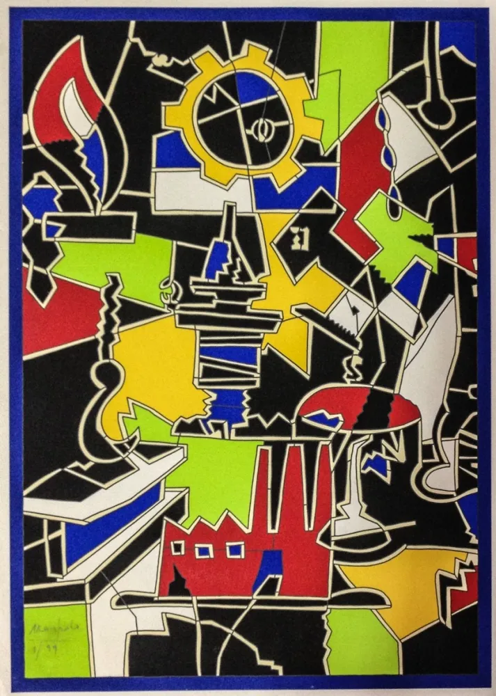 シルクスクリーン Nespolo - TAVOLA SINOTTICA