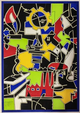 シルクスクリーン Nespolo - TAVOLA SINOTTICA