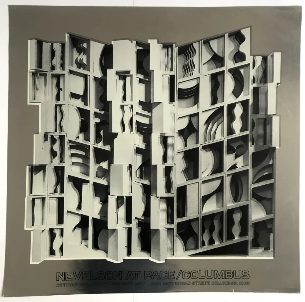 掲示 Nevelson - Pace / Colombus (silver)