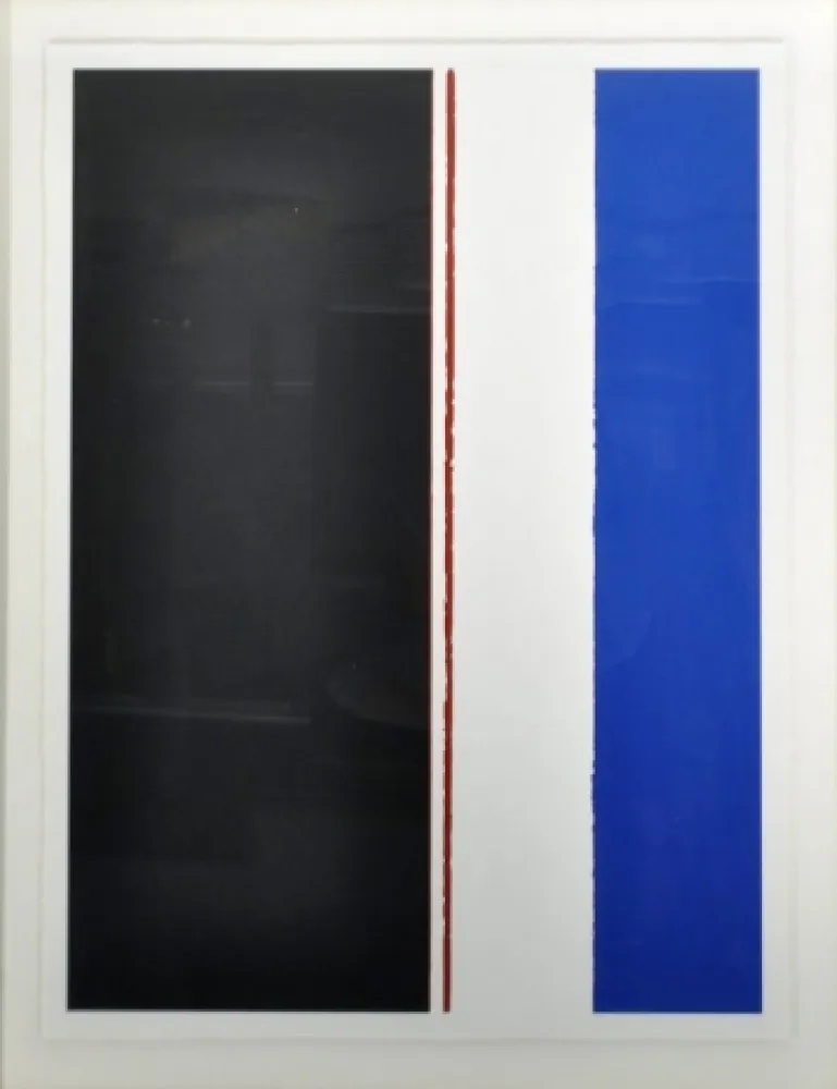シルクスクリーン Newman - The word II, 1954 by Barnett Newman