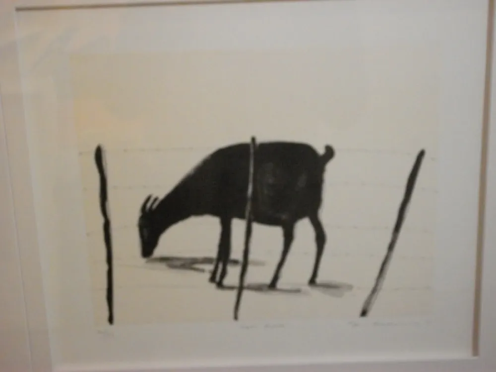 リトグラフ Nhlengethwa - Left Alone