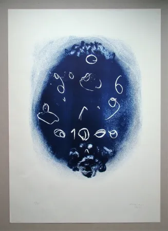 シルクスクリーン Nicolaus - Zahlenbild - Ohne Titel