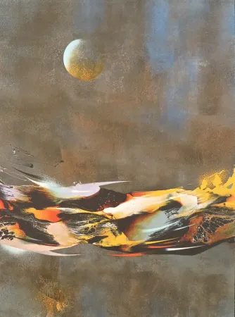 リトグラフ Nierman - Constellation from the Cosmic Energy Suite