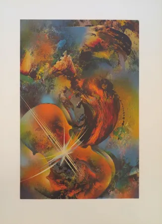 リトグラフ Nierman - Mozart from the Sound of Color portfolio