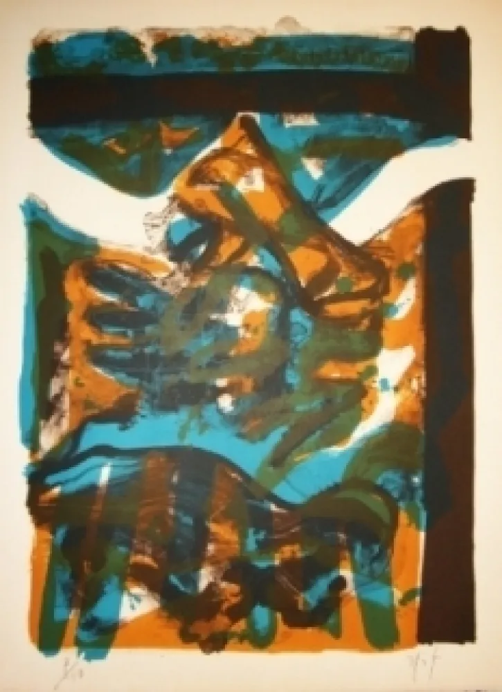 リトグラフ Nieto - Naima