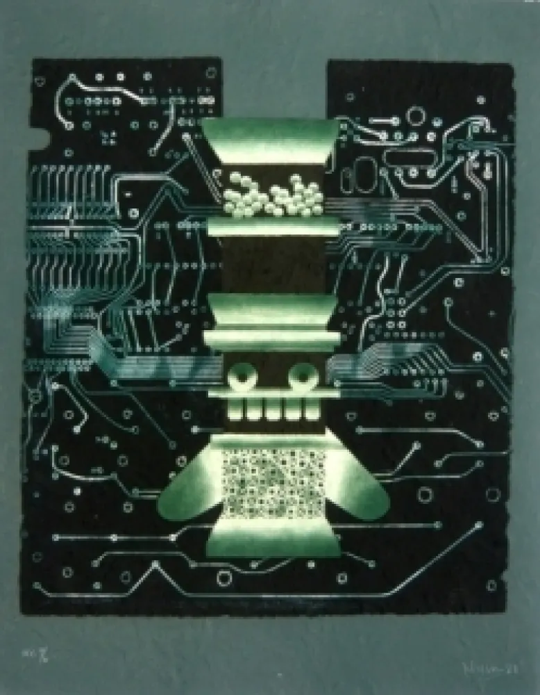 彫版 Nissen - Mariposa obsidiana 10