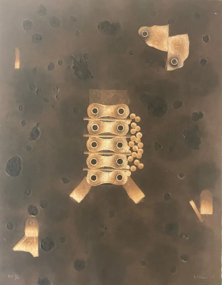 彫版 Nissen - Mariposa Obsidiana