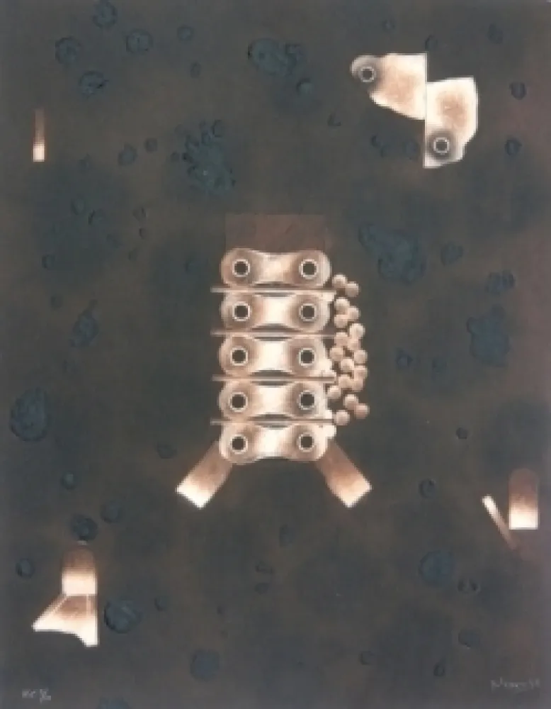 彫版 Nissen - Mariposa obsidiana 4