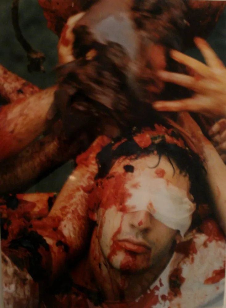 写真 Nitsch - 96 Aktion – Giardini San Martino, Napoli, M