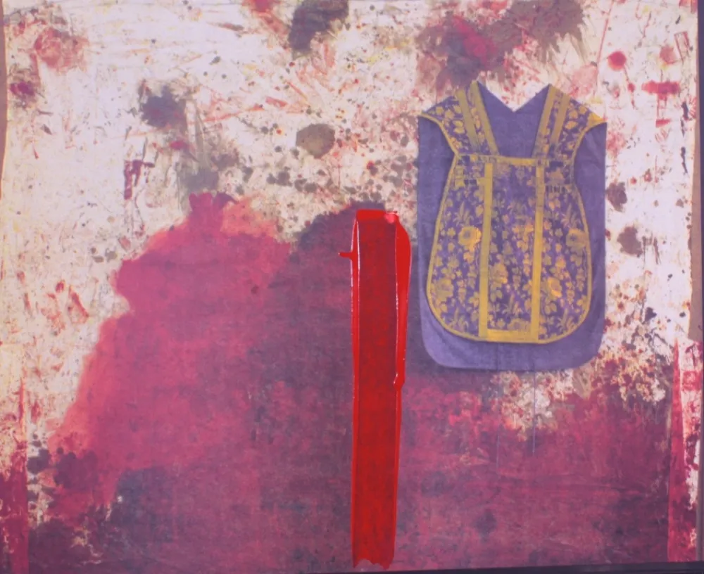 リトグラフ Nitsch - ... DALLA CARTELLA UBERMALTE