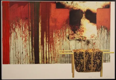 リトグラフ Nitsch - SENZA TITOLO