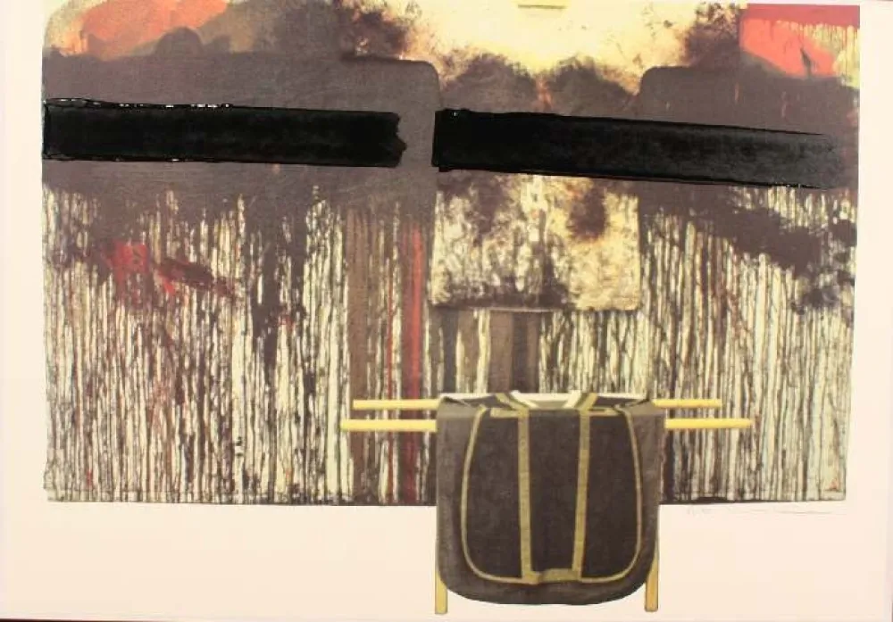 リトグラフ Nitsch - SENZA TITOLO