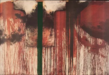 リトグラフ Nitsch - SENZA TITOLO