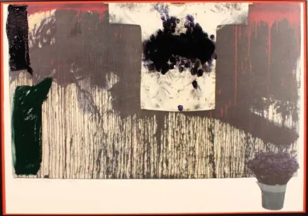 リトグラフ Nitsch - SENZA TITOLO