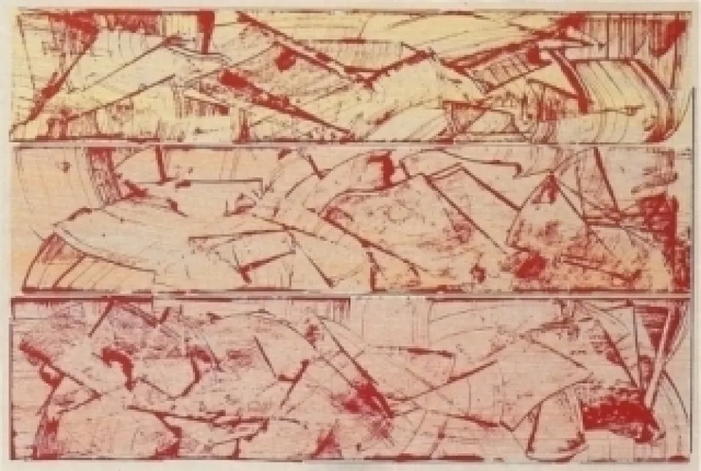 リトグラフ Noland - Grey