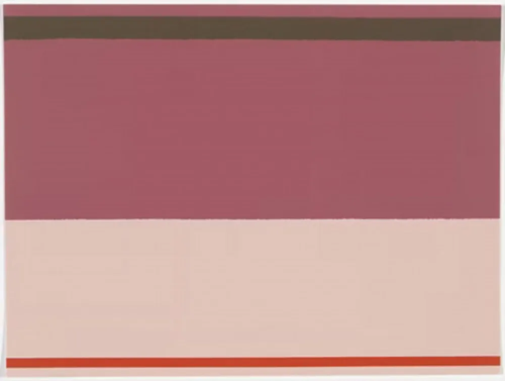 シルクスクリーン Noland - Untitled from The New York Collection for Stockholm