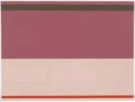 シルクスクリーン Noland - Untitled from The New York Collection for Stockholm