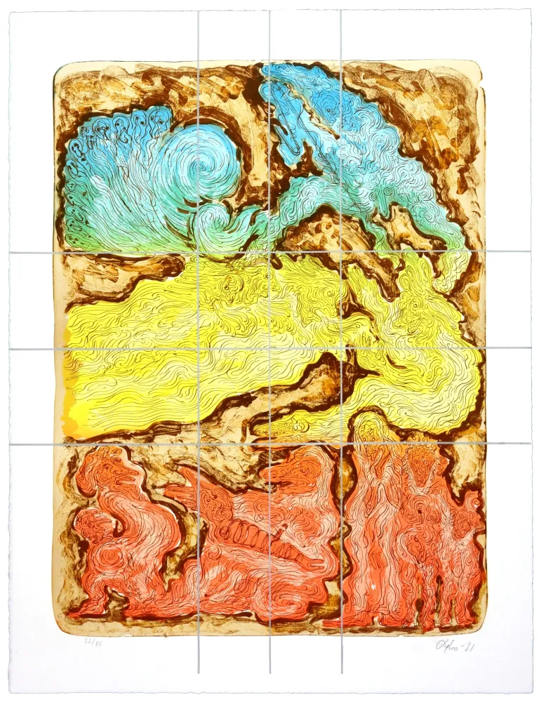 リトグラフ Nørgaard - D’Ur à Canaan