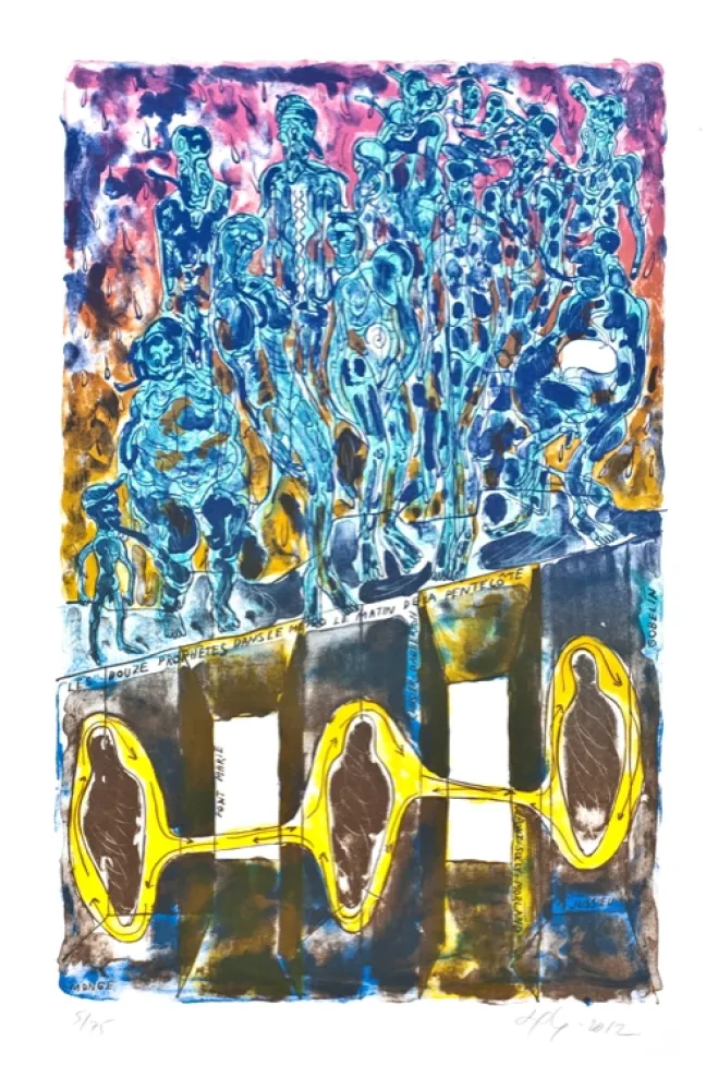 リトグラフ Nørgaard - Gobelin