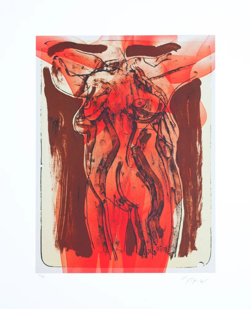 リトグラフ Nørgaard - La femme I