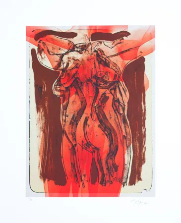 リトグラフ Nørgaard - La femme I