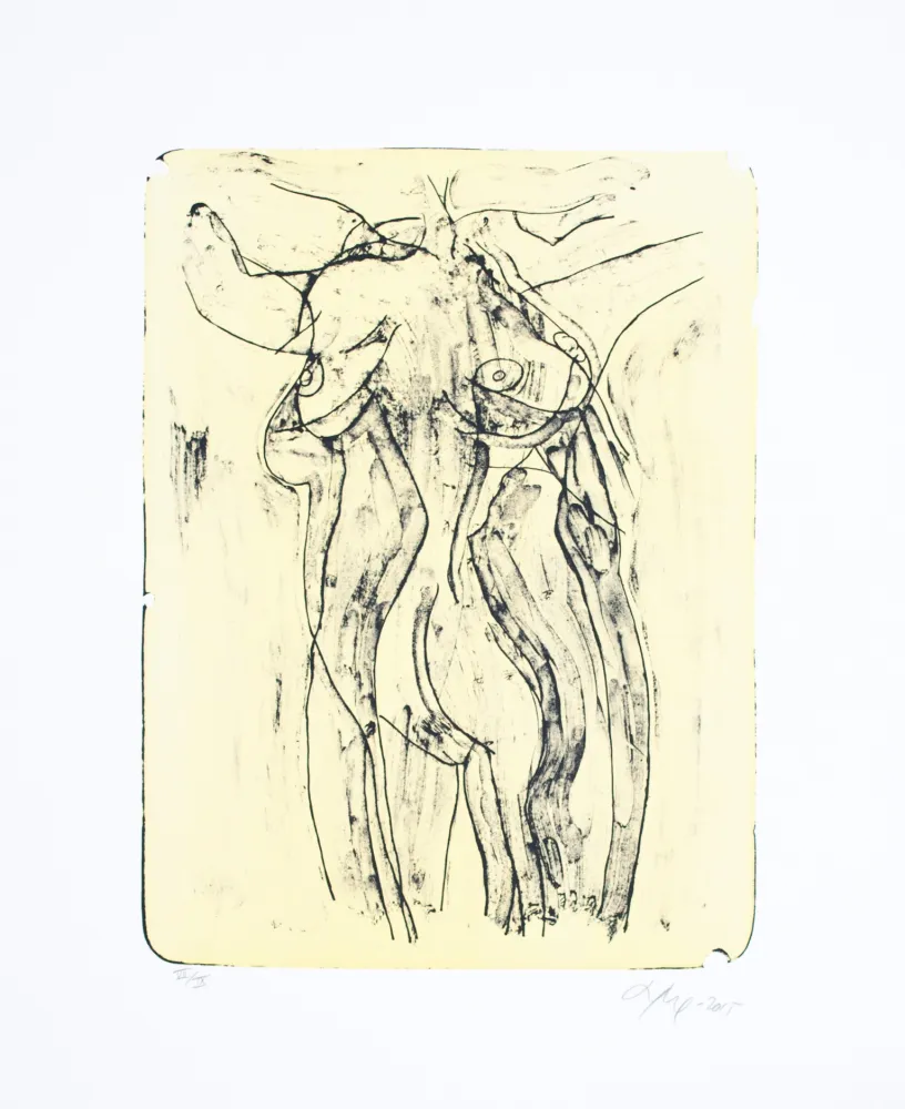 リトグラフ Nørgaard - La femme I