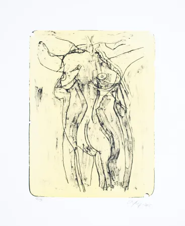 リトグラフ Nørgaard - La femme I