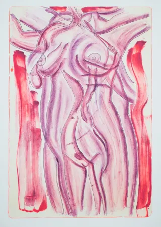 リトグラフ Nørgaard - La femme III