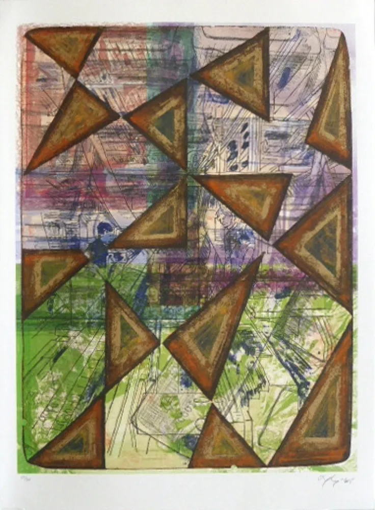 リトグラフ Nørgaard - La paix II