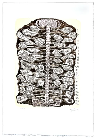 デジタル版画 Nørgaard - Mémoire d'outre tombe 