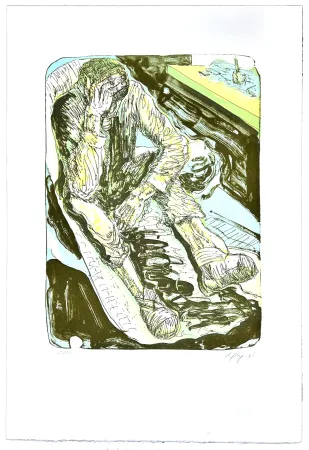 リトグラフ Nørgaard - Mémoire d'outre tombe 3