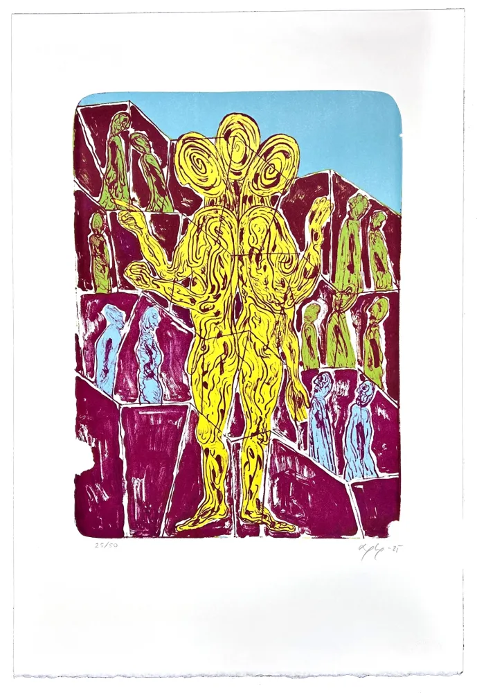 リトグラフ Nørgaard - Mémoire d'outre tombe 5